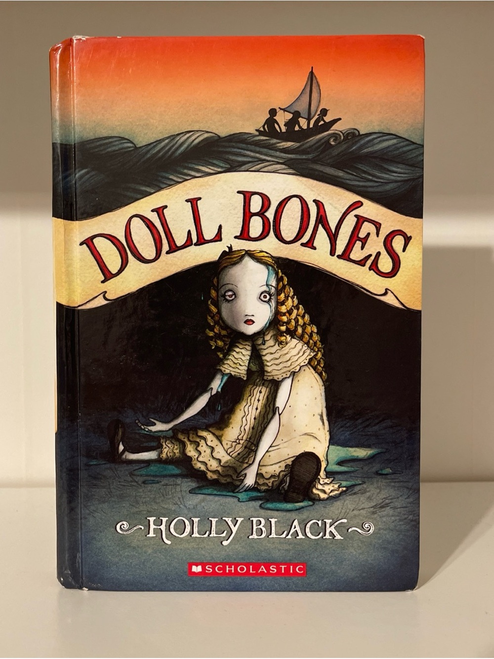 Doll Bones by Holly Black (Hardcover) 2014 First Scholastic Printing Very Good